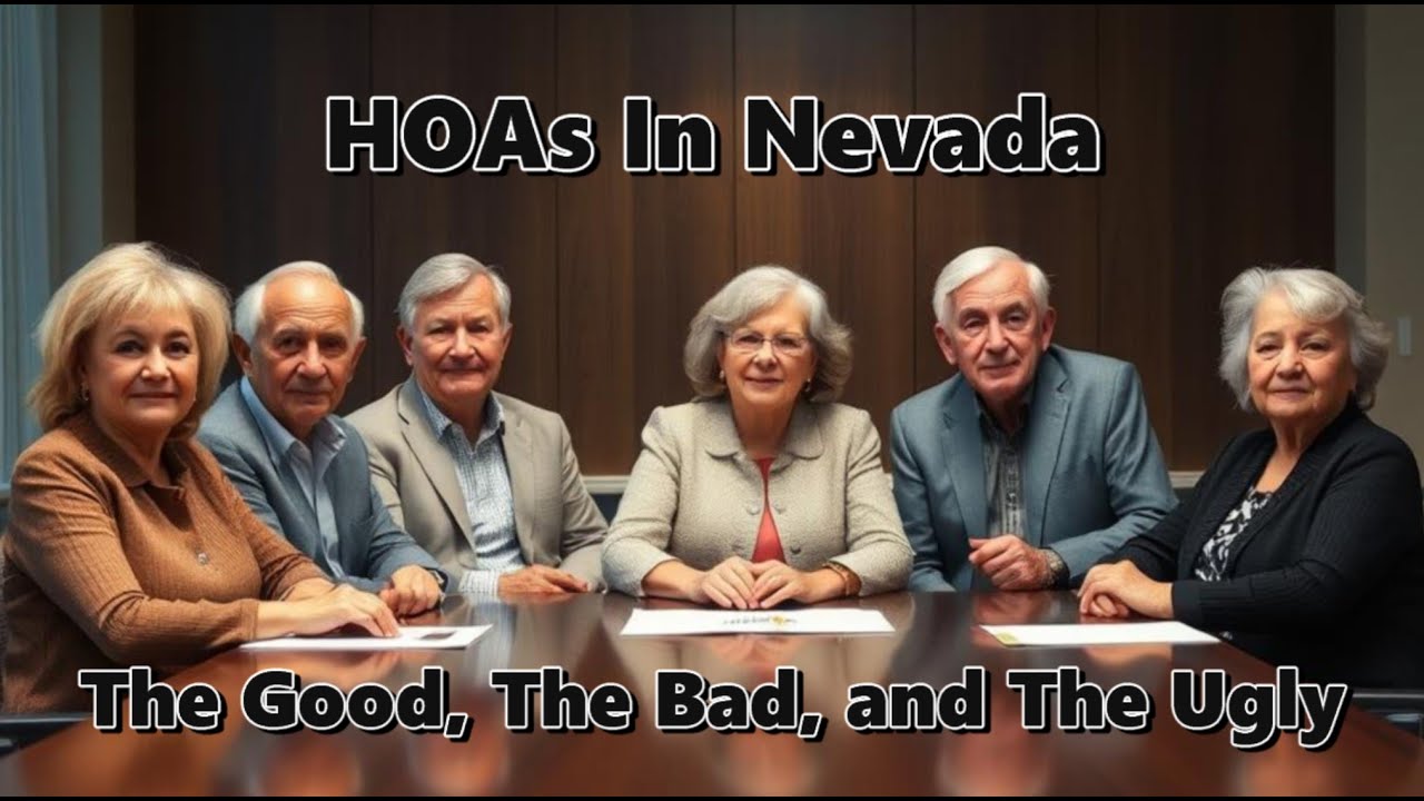 HOAs in Nevada. The Good, The Bad, and The Ugly.