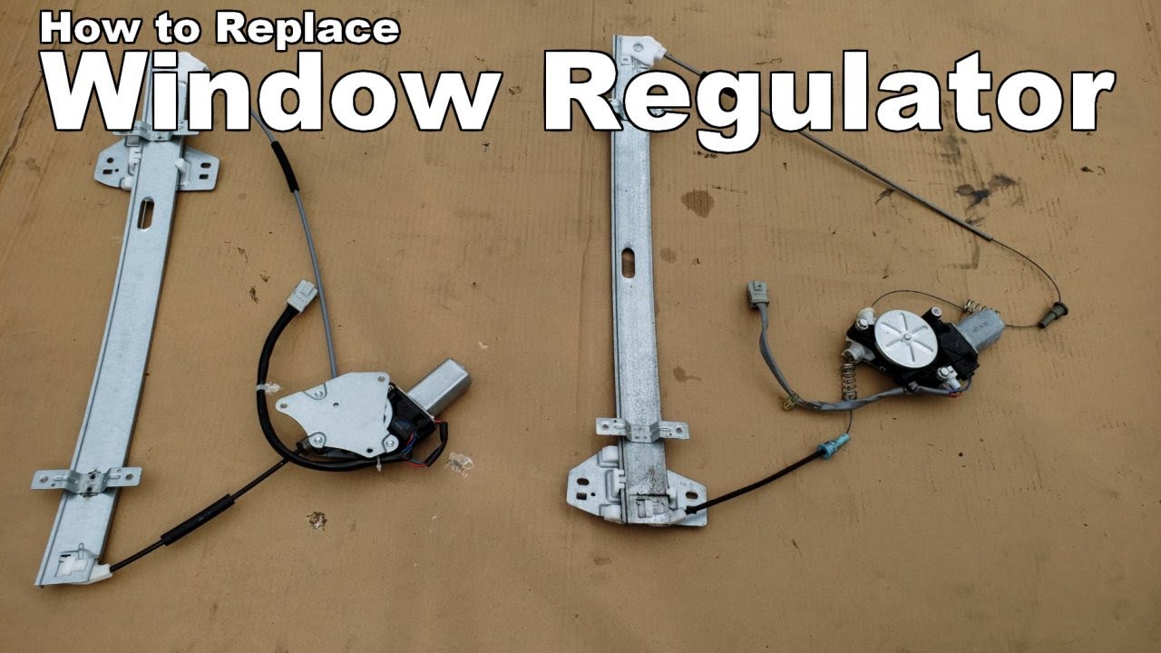How to Replace A Window Motor Regulator - Honda Odyssey