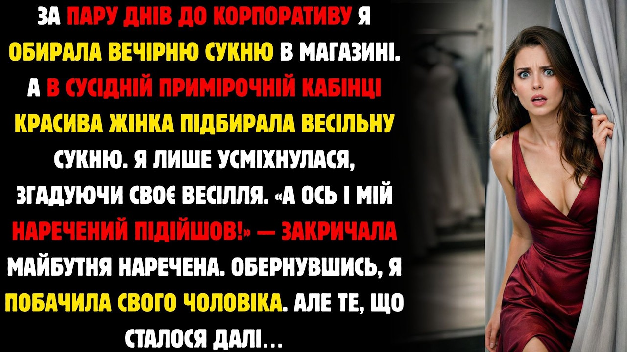 За Пару Днів До Корпоративу Я Обирала Вечірню Сукню В Магазині. А В Сусідній Примірочній...