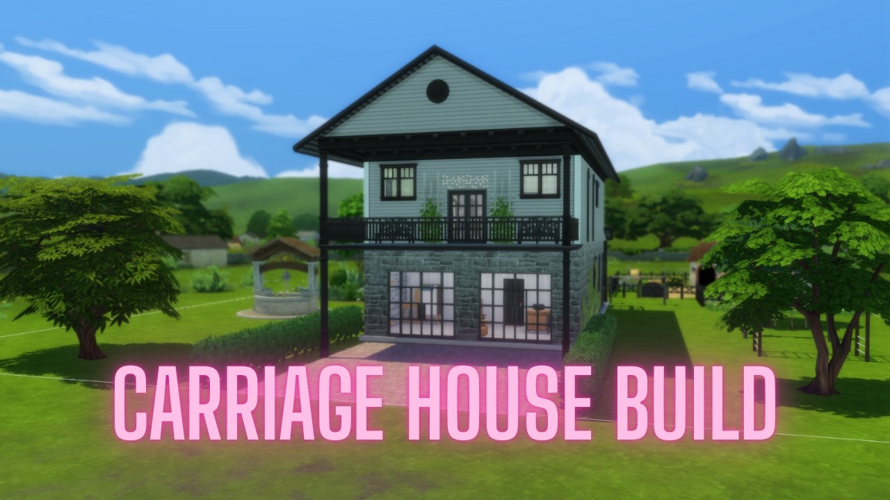 Carriage House | Sims 4 Build