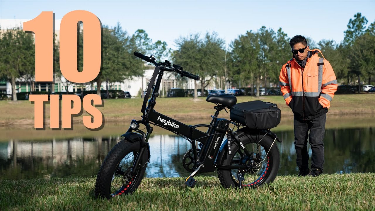 10 советов по использованию электровелосипеда | HeyBike Mars