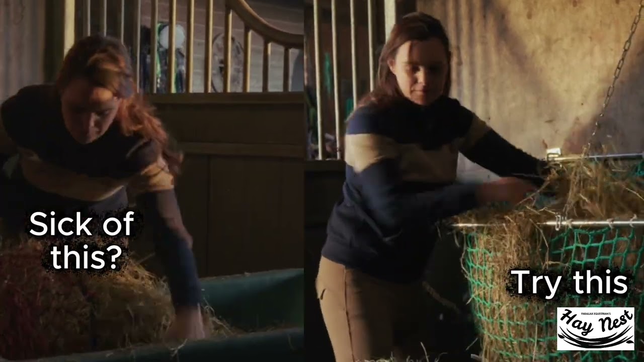 Tired of Filling Hay Nets Every Day? Try the Parallax HayNest