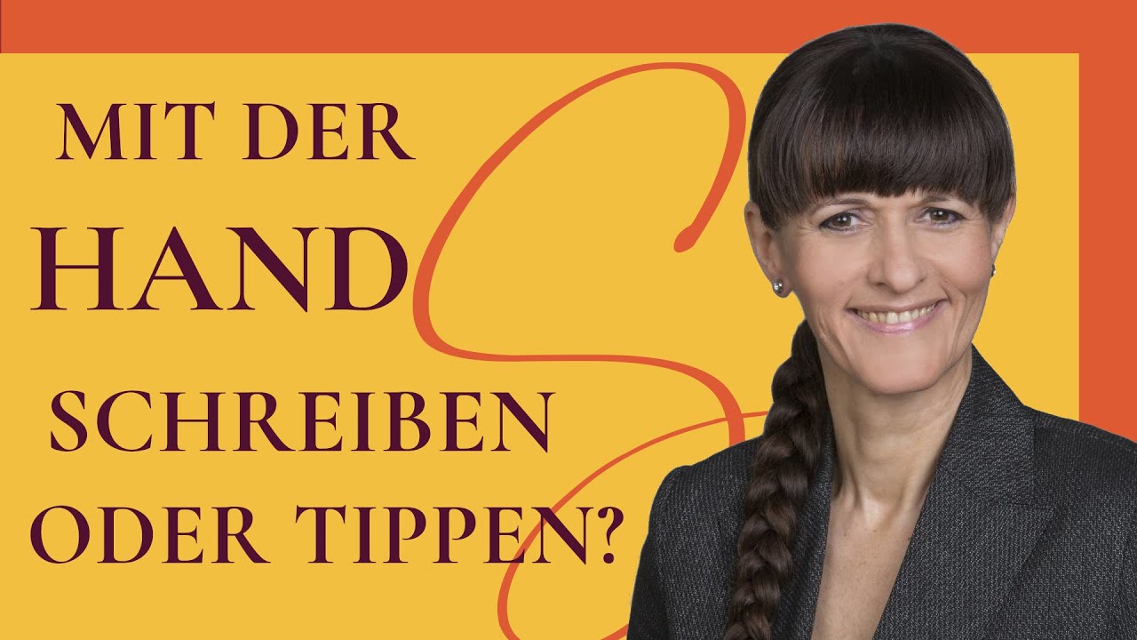 Per Hand schreiben oder tippen, was ist besser?