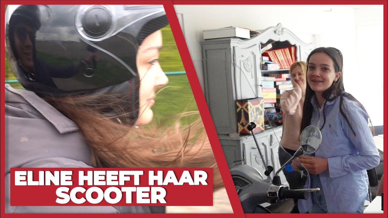 ELINE HAAR SCOOTER OPHALEN! - #1334