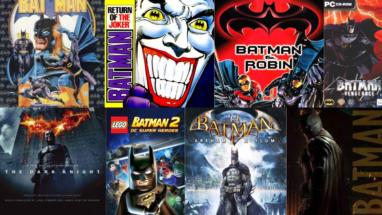 Evolution of Batman Games (1986-2023)