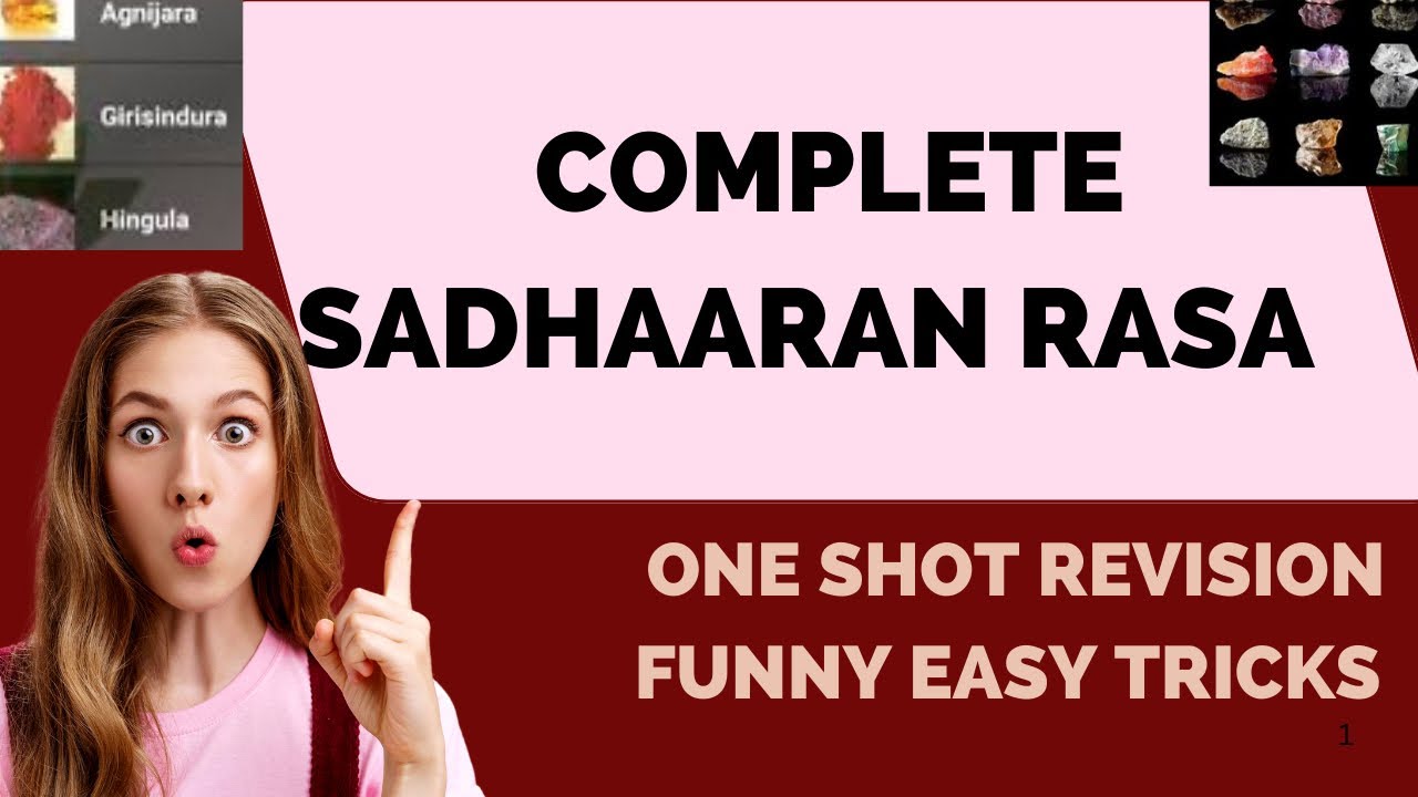 SADHAARAN RASA ONE SHOT WITH EASY FUNNY TRICKS ||EASIEST TRICKS FOR SADHARAN RASA COMPLETE