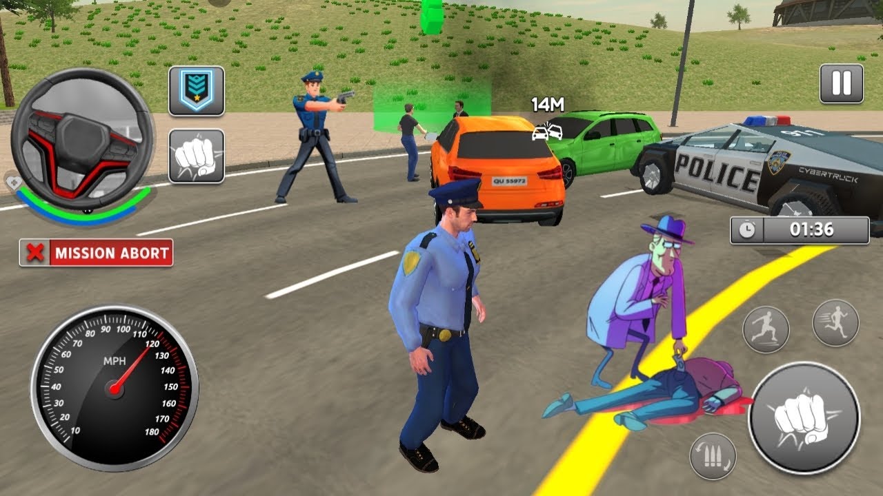 Police Block Road 🚧 | Criminal Escape Failed | Top Police Simulator Game 🔥 | Mission Gameplay 2026