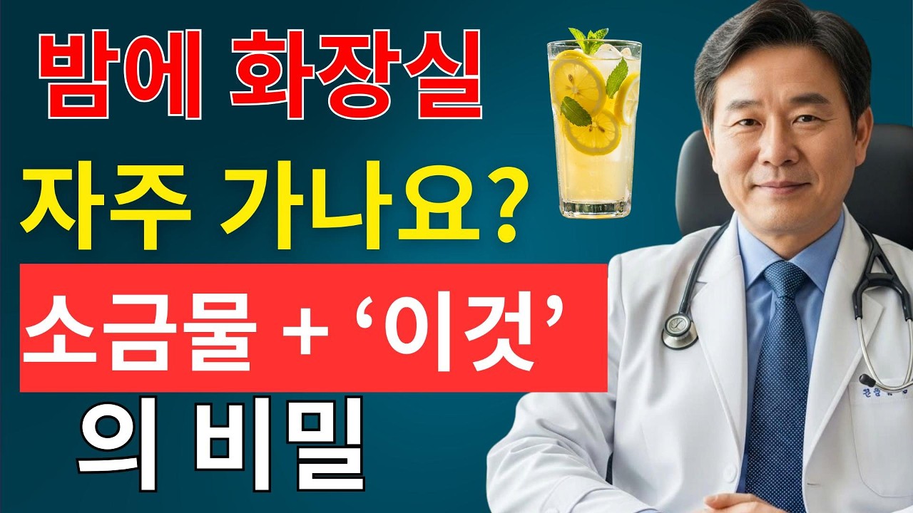 비뇨기과 전문의가 말하는 밤에 자주 깨는 이유와 숙면을 돕는 생활습관 | 시니어채널