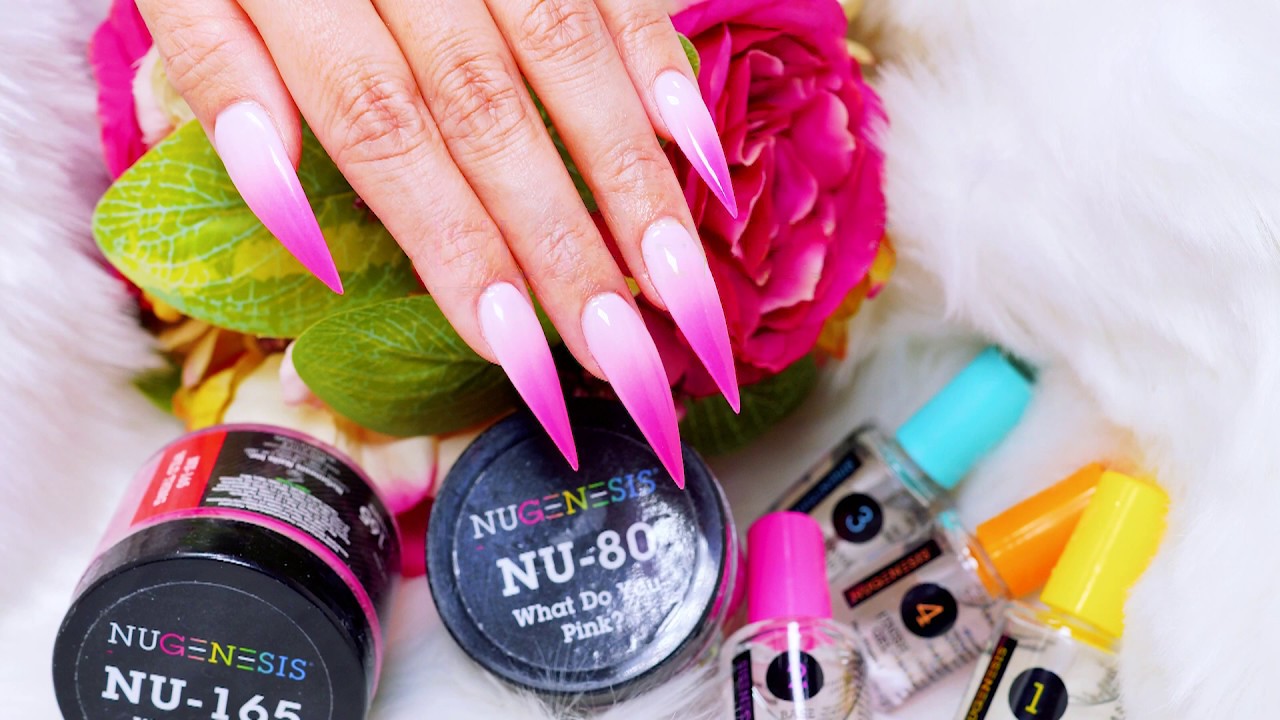 How To Tutorial: Color Ombre Nails With NuGenesis Dipping Powder