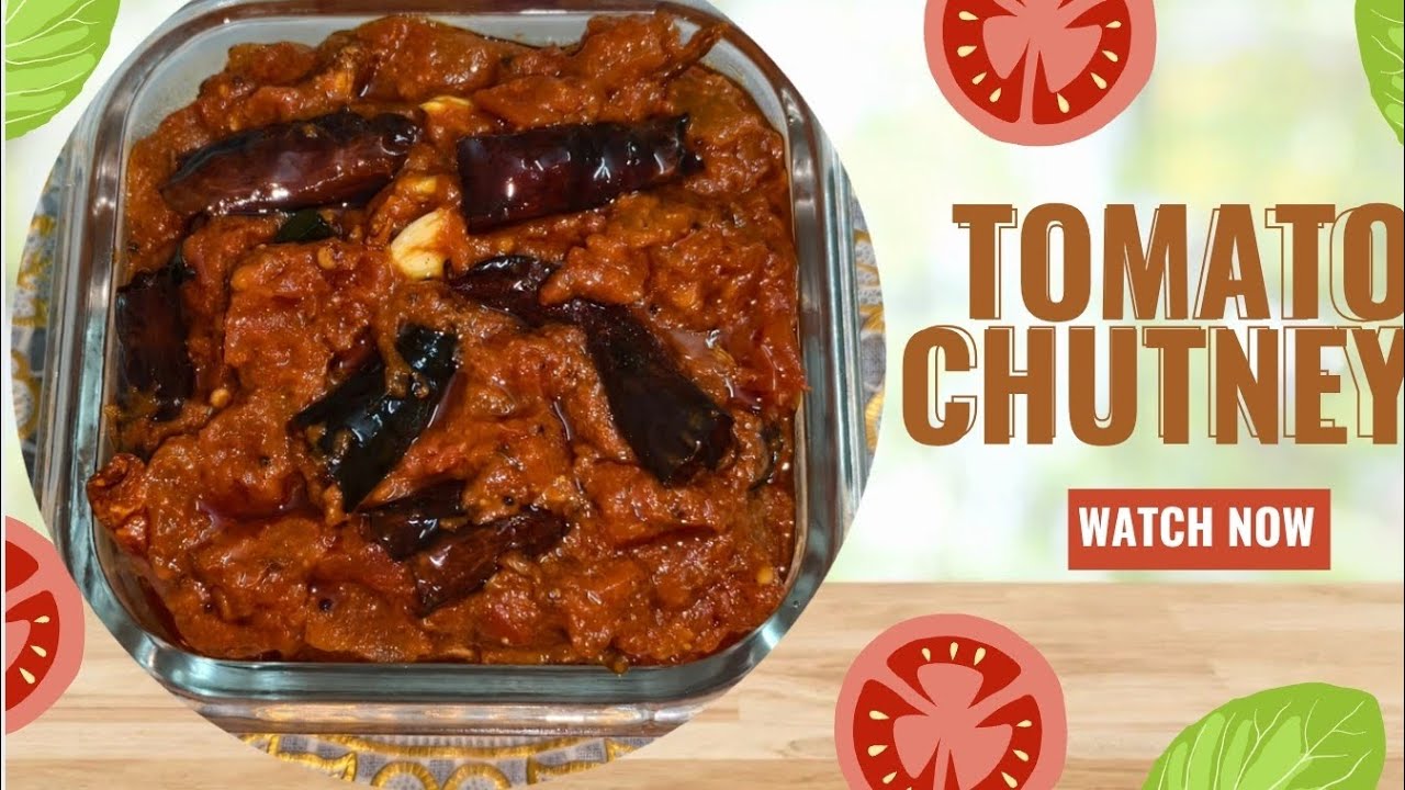 Tomato Chutney Recipe | Tomato Pachadi | Instant Tomato Chutney | Tomato Chutney | Chutney Recipes