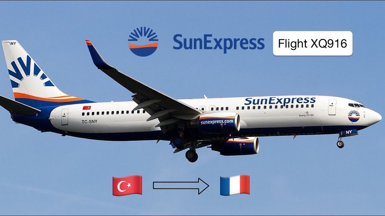 [Trip report] SunExpress | Flight İzmir 🇹🇷 - Paris 🇫🇷 | B737-800 Economy class
