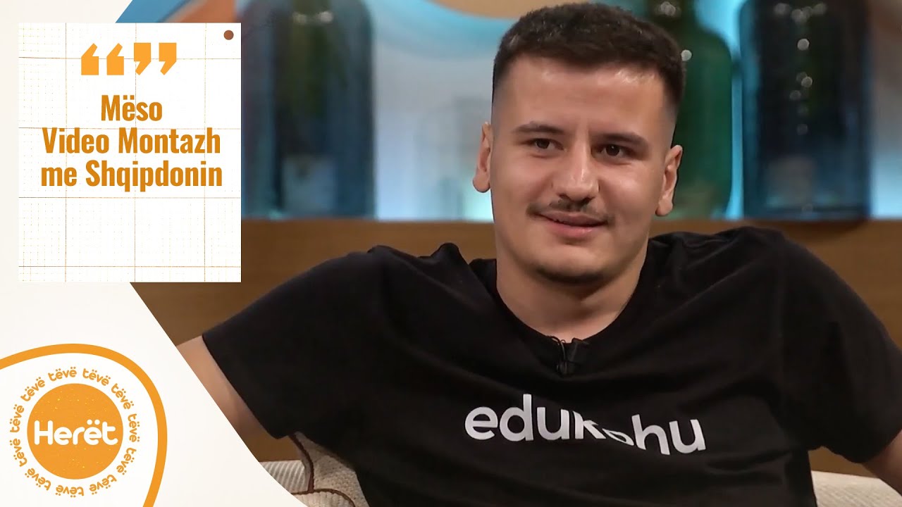 Mëso video montazh me Shqipdonin