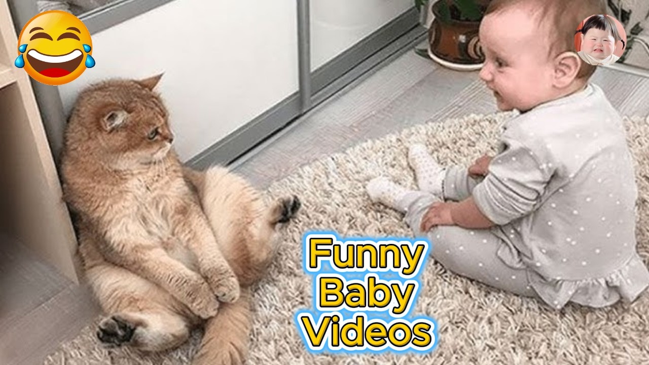 Эти моменты с малышами ТАК СМЕШНЫ 😂 | Попробуйте не засмеяться | Смешные видео с малышами | Часть 25