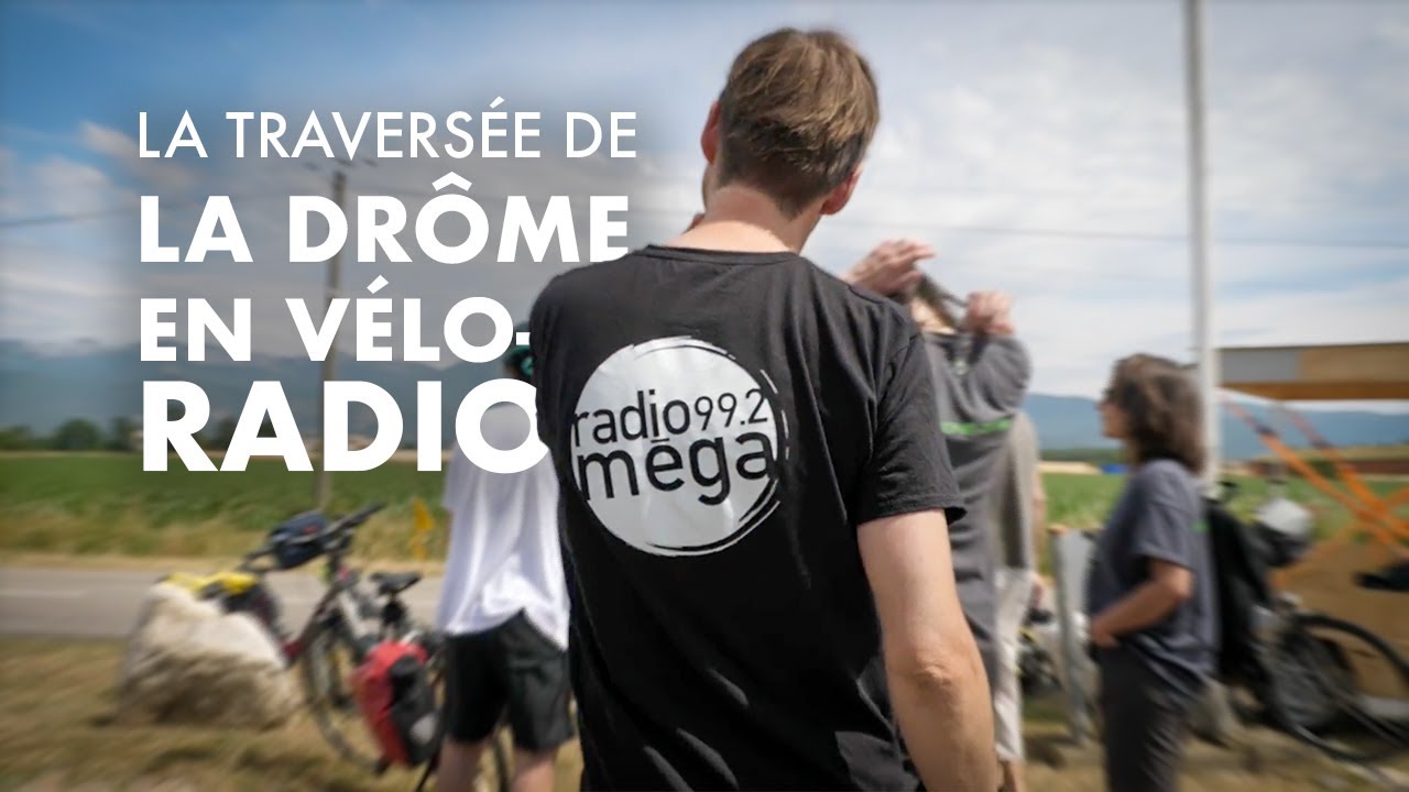 Traversée de la Drôme en radio-vélo avec 500 élèves