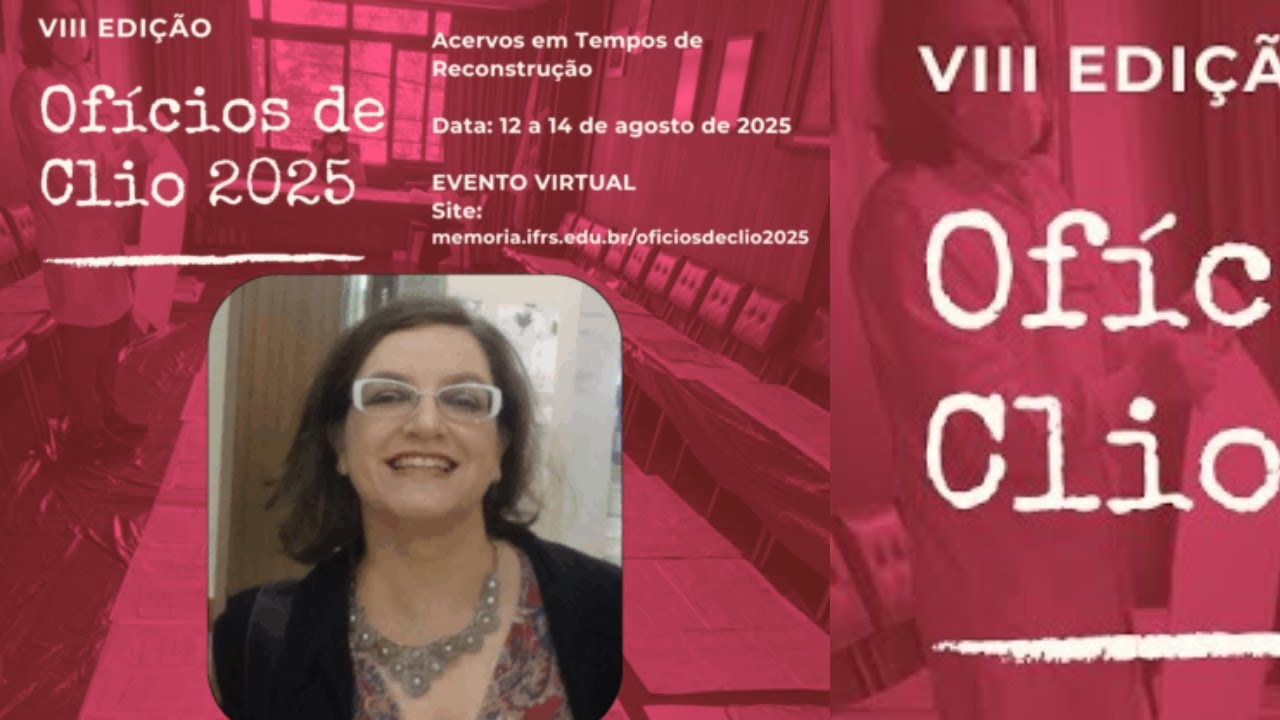Ofícios de Clio 2025 - Conferência de Encerramento - Fernanda Auada (Folio/CUBA)