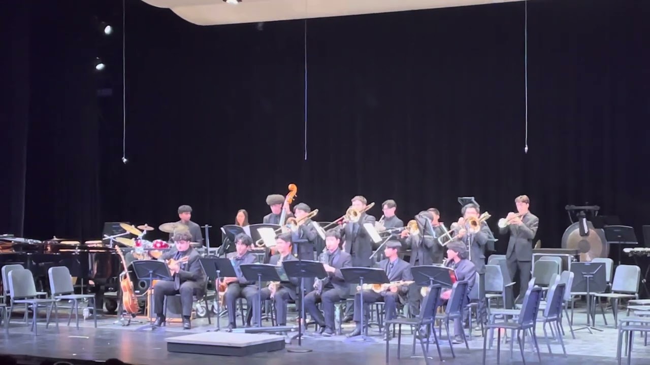 Dublin High Jazz Band playing “It’s Not Polite to Point”