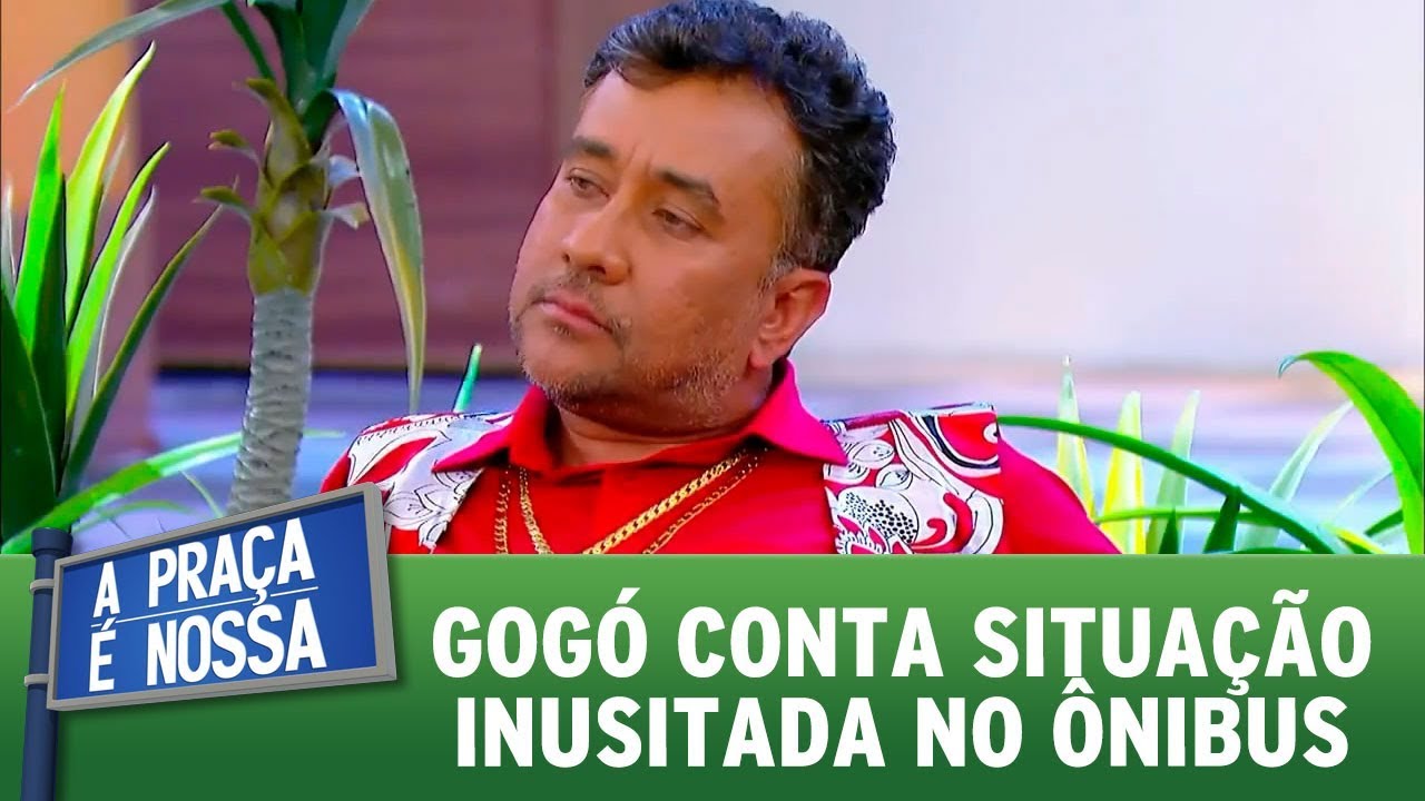Gogó conta situação inusitada no ônibus | A Praça é Nossa (28/09/17)