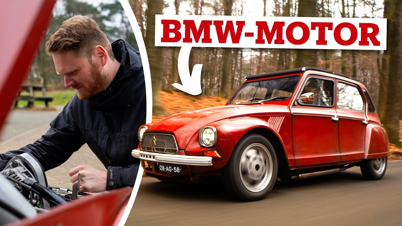 Na bijzondere engineswap is de Citroën Dyane van Sjoerd drie keer zo sterk!