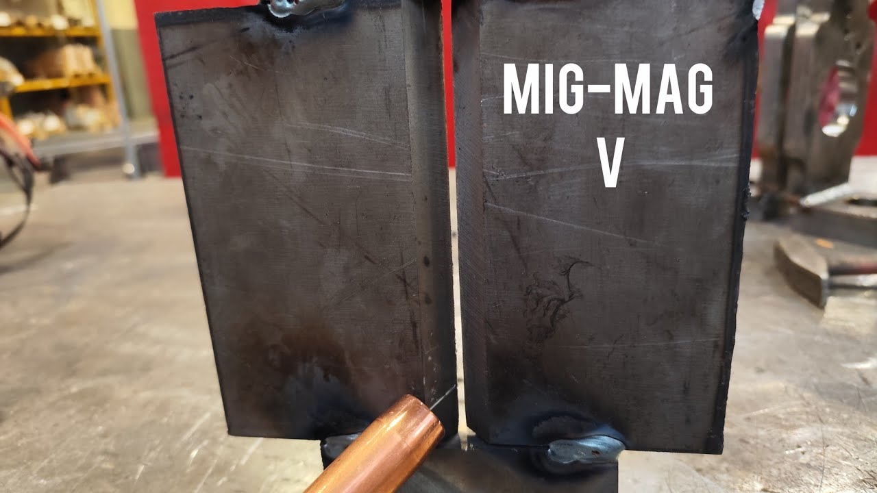 ​Guida alla saldatura con scasso a V 1G (V-Groove). @weld_dx 