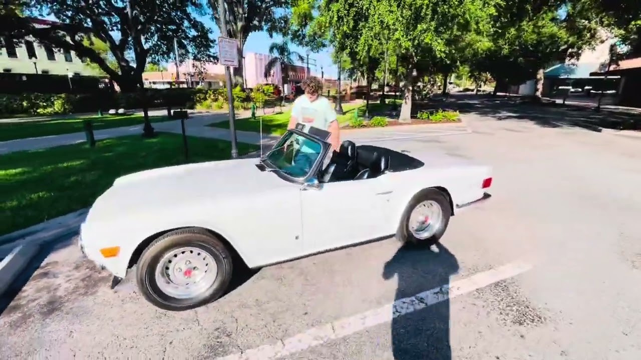 Coles 73 Triumph TR6. Sunday drive…