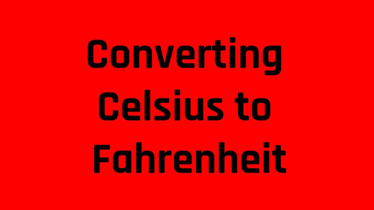 Converting Celsius to Fahrenheit: What You Need to Know for the ASVAB (Free ASVAB Tutoring/Practice)