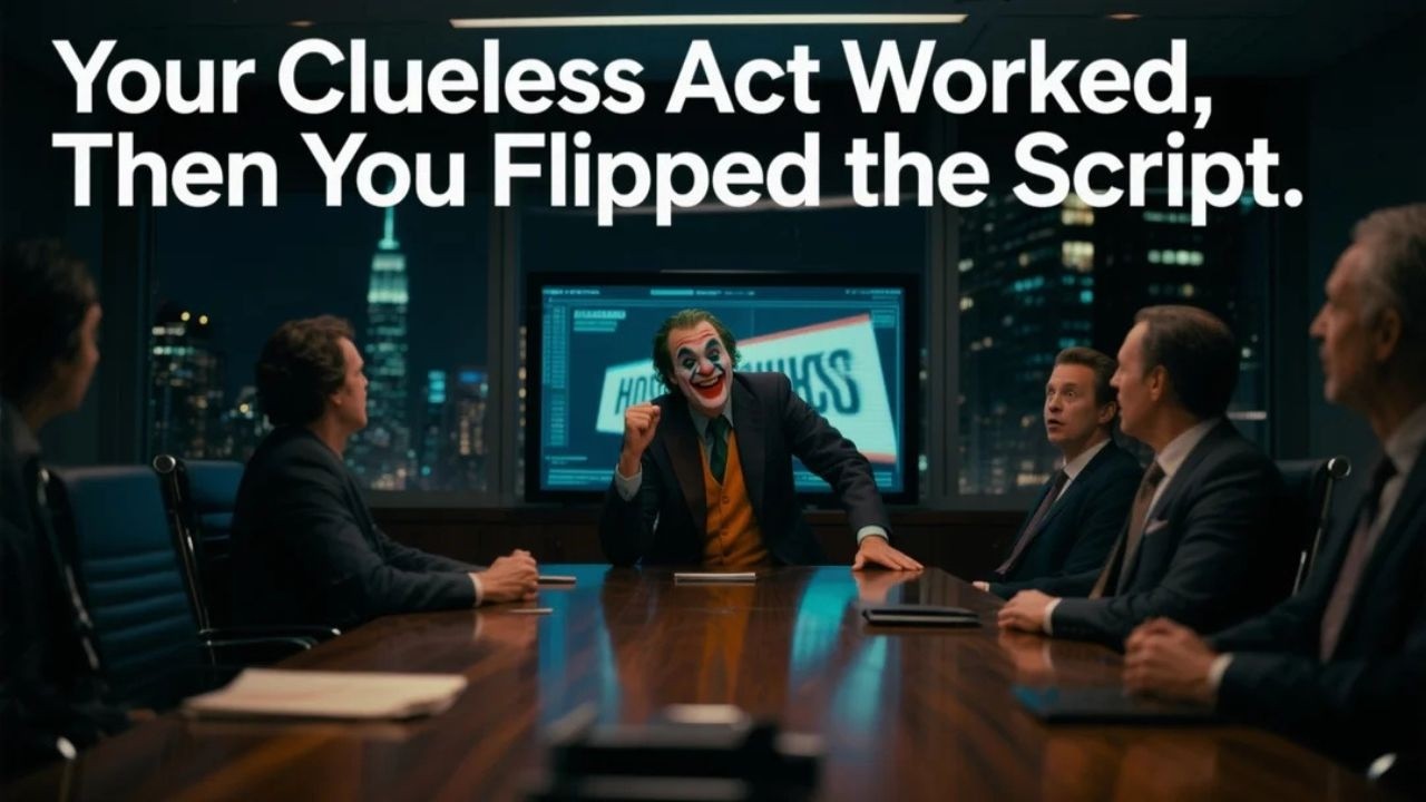 Your Clueless Act Worked… Then You Flipped the Script 🎬