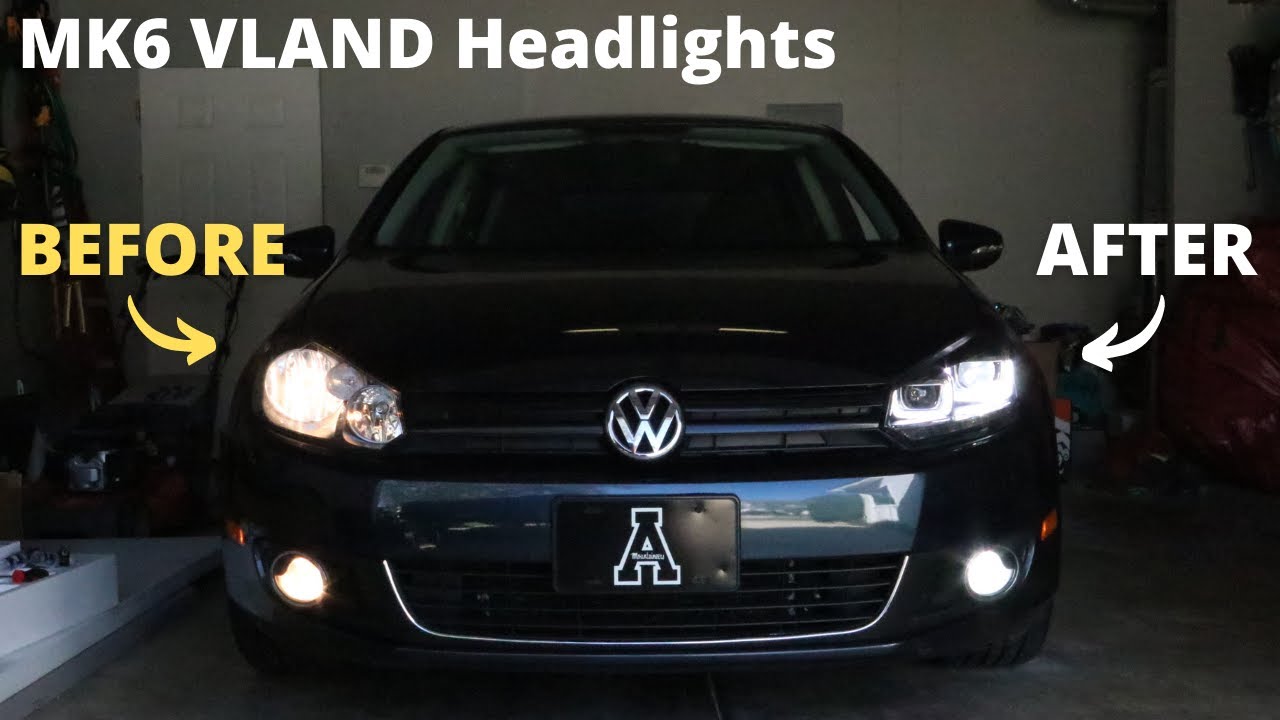 VLAND Headlights Install & Review | MK6 GTI/Golf
