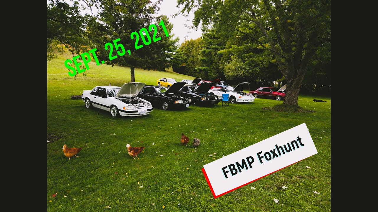 Foxhunt 2021- FBMP season ender meet and bbq.