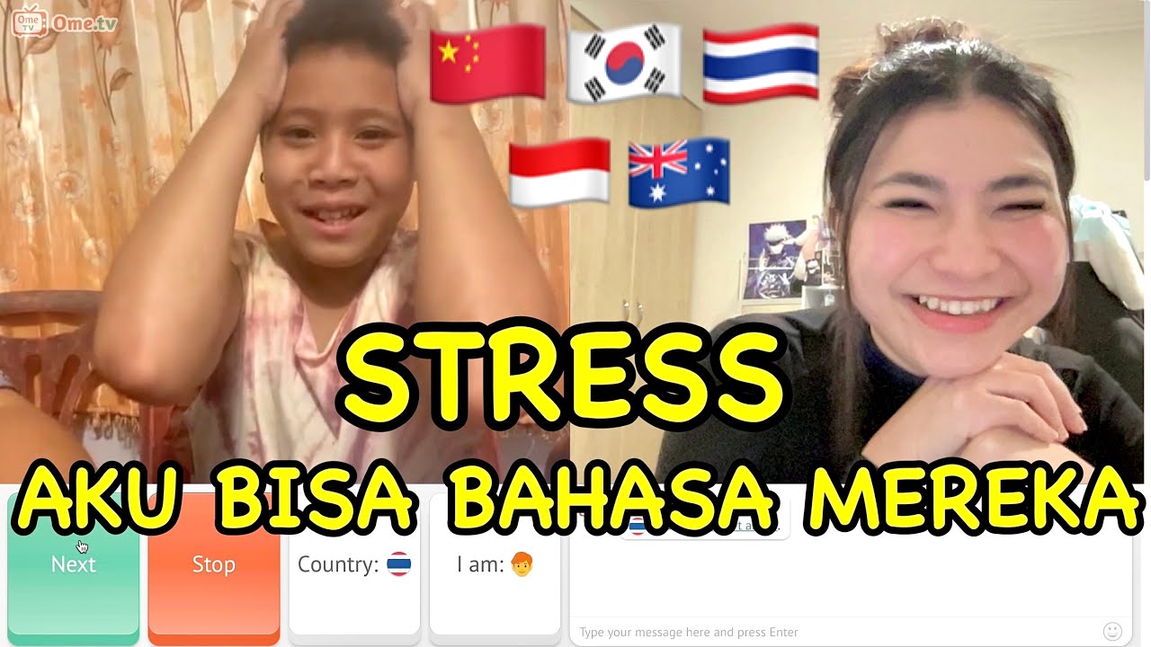 (ENG SUB) STRESS KRN AKU BISA BAHASA MEREKA | OmeTV 🇰🇷🇨🇳🇹🇭🇮🇩🇦🇺