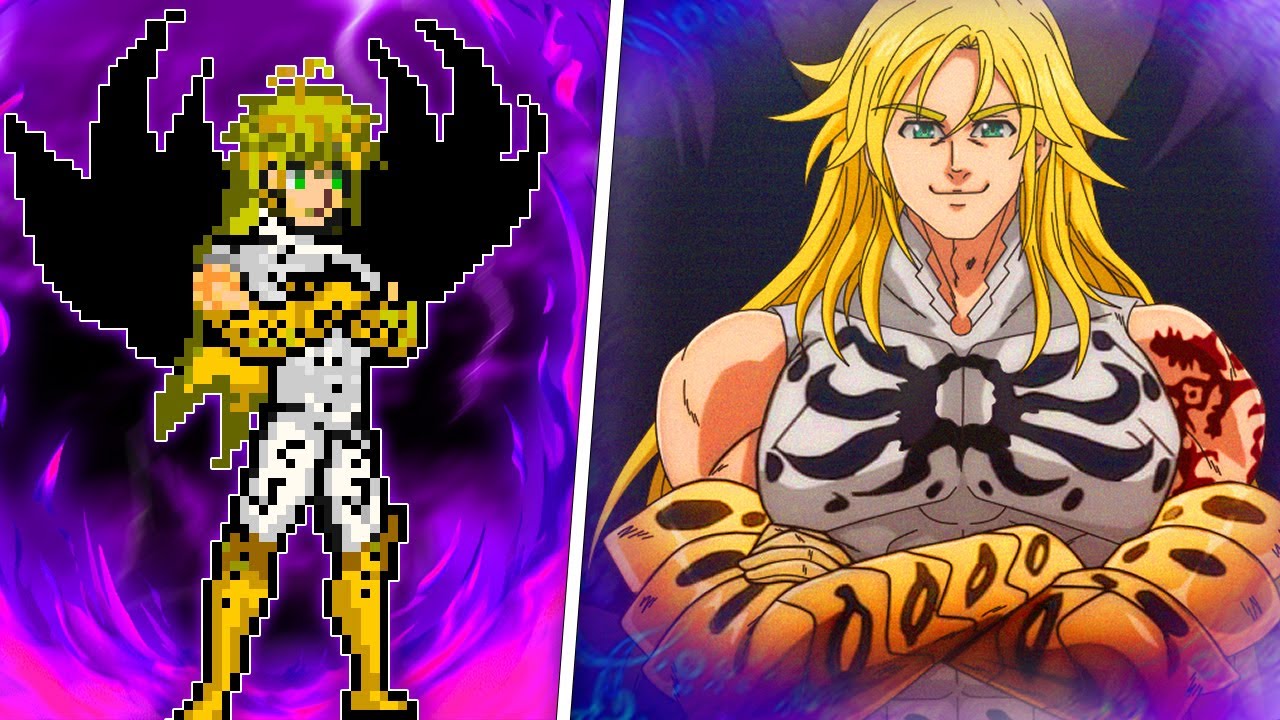 MELIODAS DEMON KING!!! TESTEI O NOVO CHAR DO MELIODAS NO MUGEN E ESSE FOI O RESULTADO...