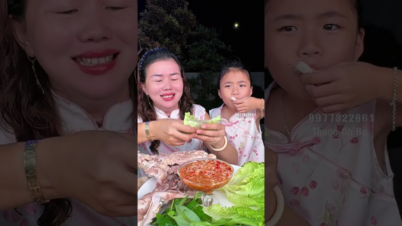 Thịt Má Đầu Mắm Ruốc Xổi - Thuộc Cô Ba 0977322861