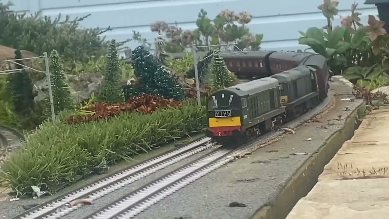 Construction work on the garden railway April 2023