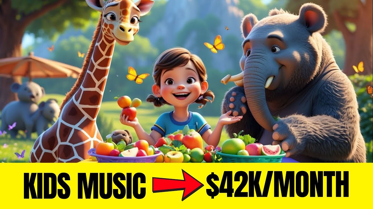This Trick Makes $42,000/Month with AI Kids Songs