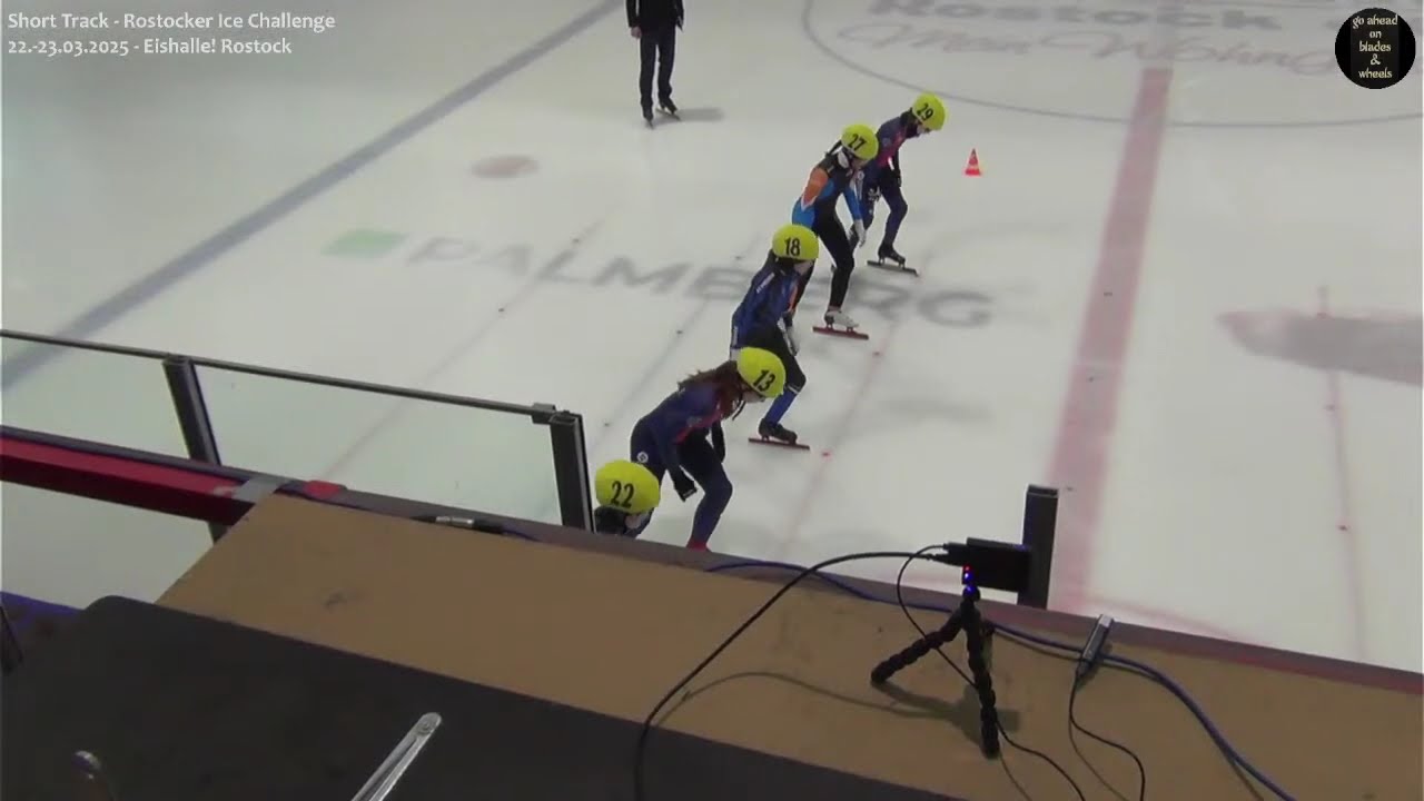 Short Track, Rostocker Ice Challenge, 22.-23.03.2025, Eishalle! Rostock. Tag 1 - Teil 1/2