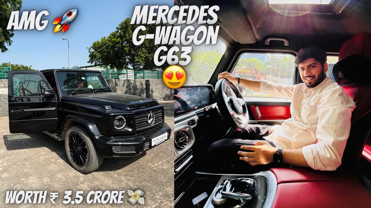 Mercedes g wagon G63 AMG 2025 !! 🚀 Worth 3 CRORE  💸 Tushar Arora