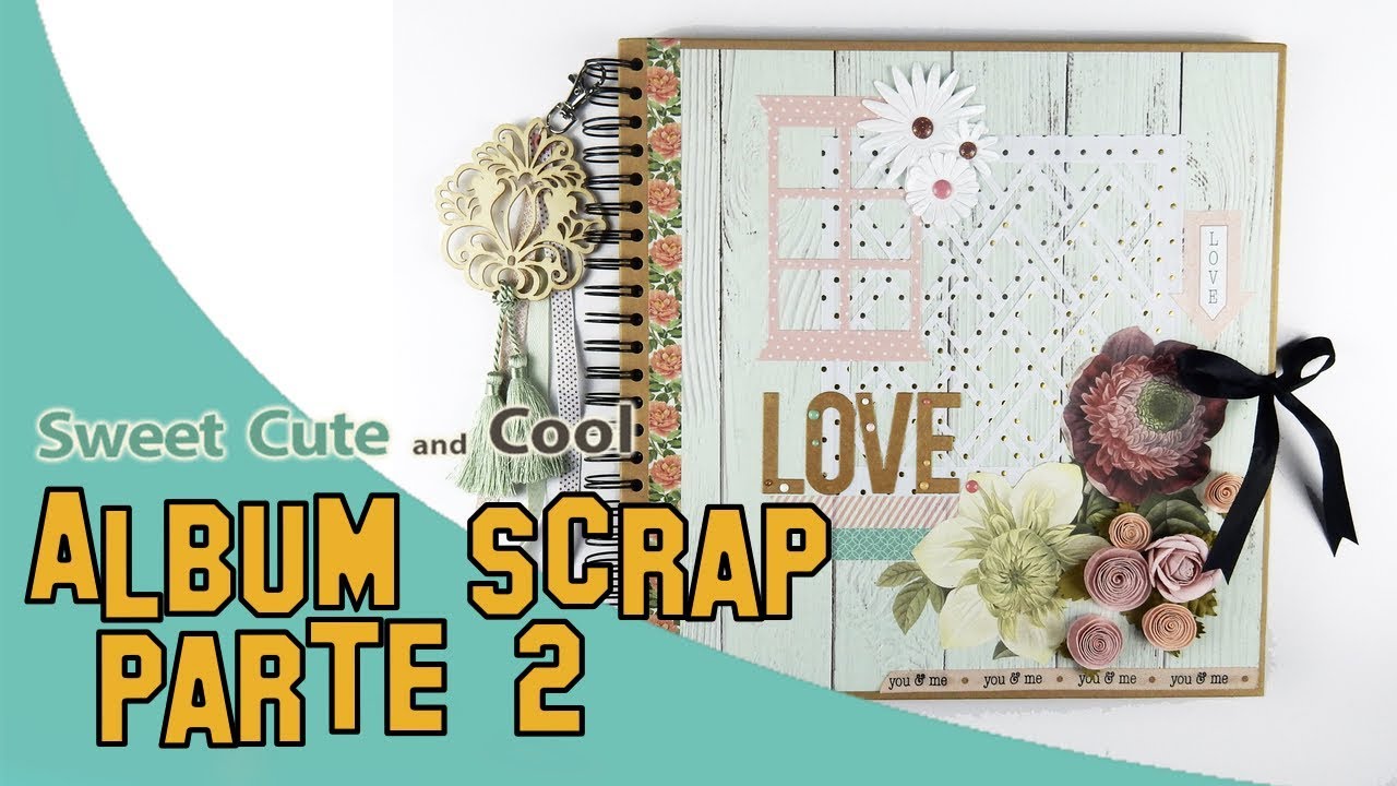 Cómo decorar un album de scrapooking prehecho! Parte 2 (FINAL)