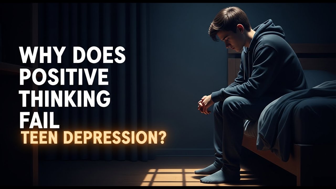 We NEED More Than POSITIVE Thoughts   #depression #teen