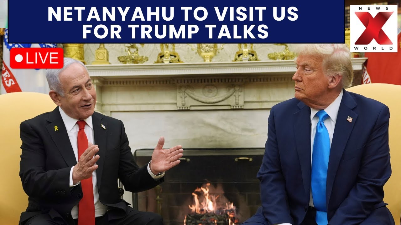 Netanyahu US Visit LIVE : Netanyahu Heads to Florida for Meeting With Trump | NewsX World