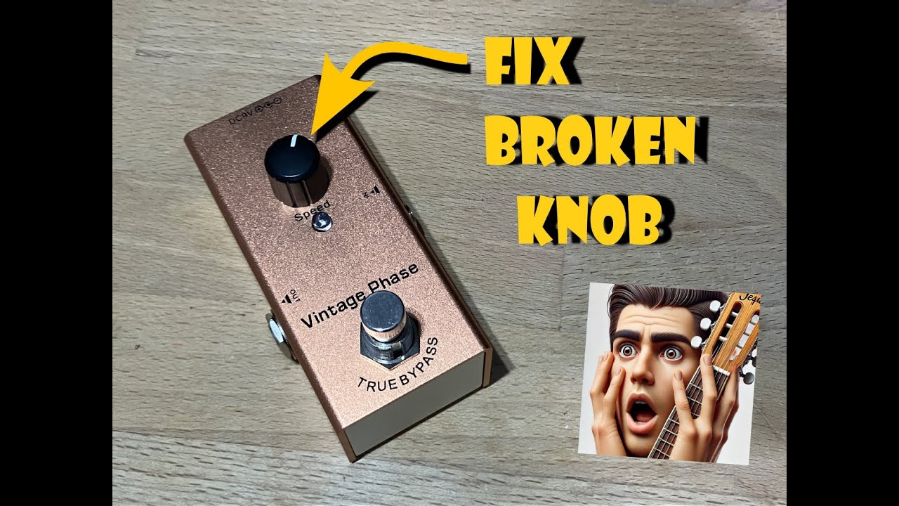 Fixing Vintage Phaser guitar pedal (KMISE JOYO MXR SAPHUE)