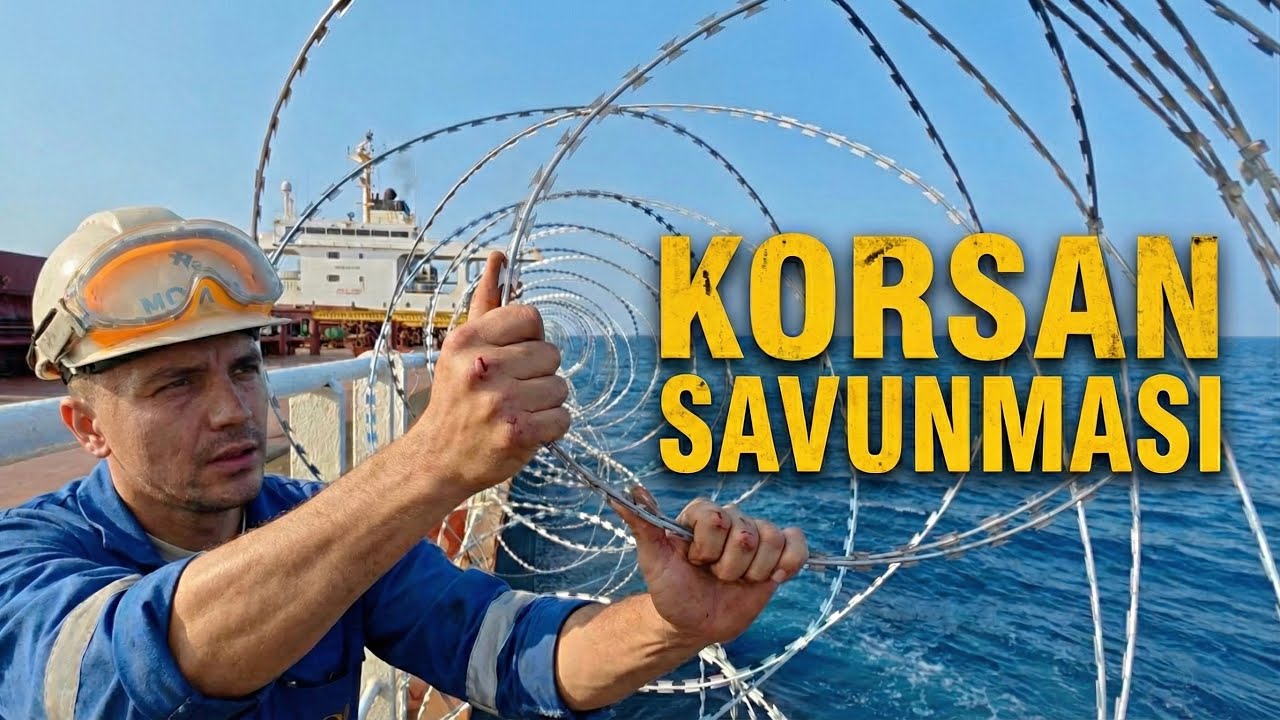 Korsan Bölgesine Giriyoruz: Gemiyi Jiletli Tellerle Kapladık!