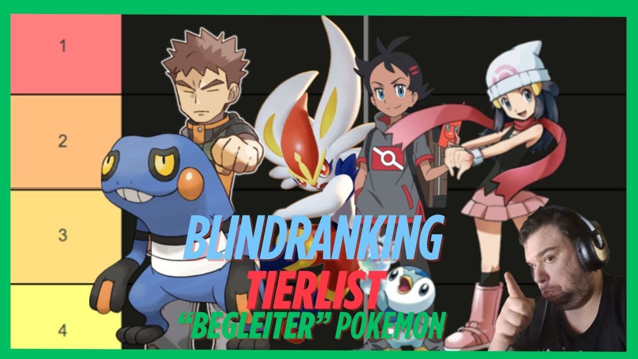 POKEMON BLIND RANKING - Pokemon der Begleiter von Ash aus der Serie
