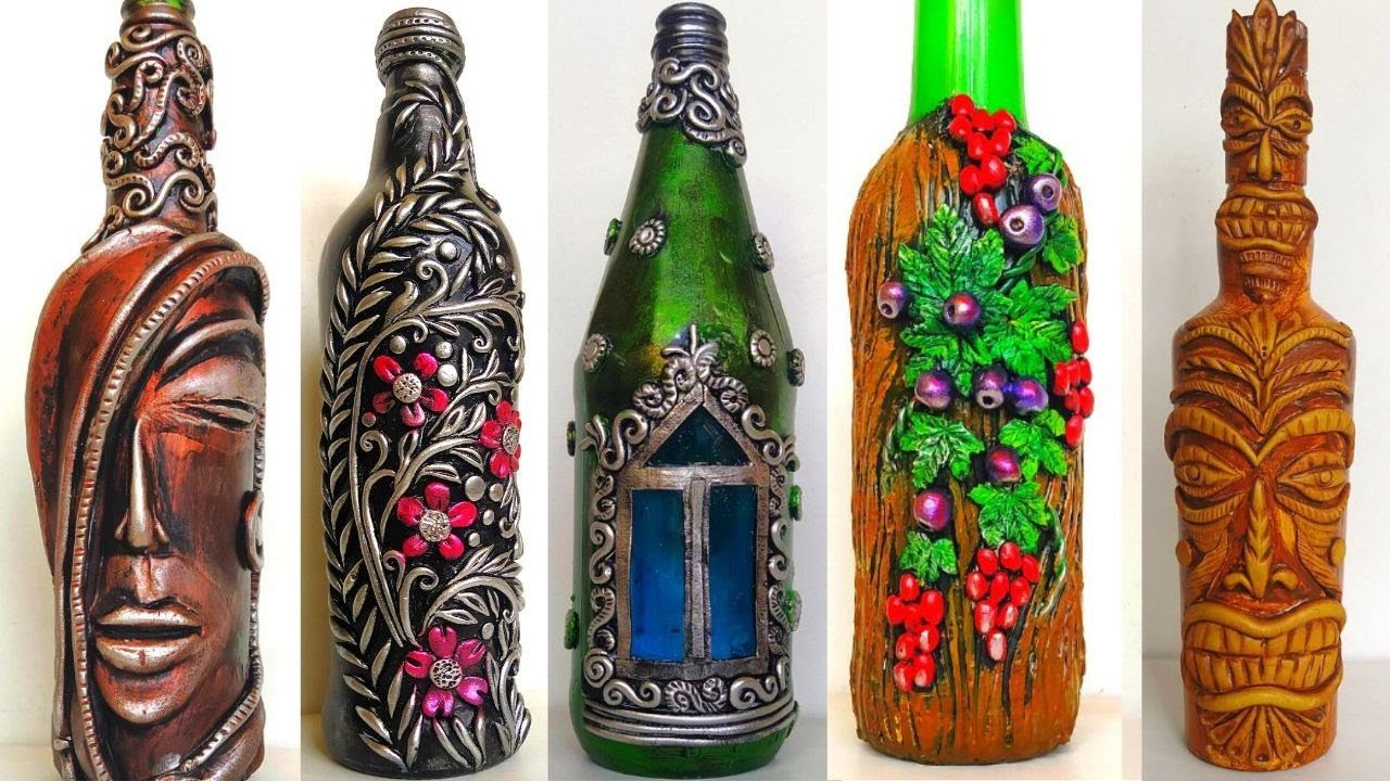 5 bottle craft ideas