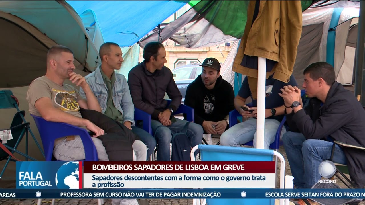 Bombeiros Sapadores de Lisboa em greve