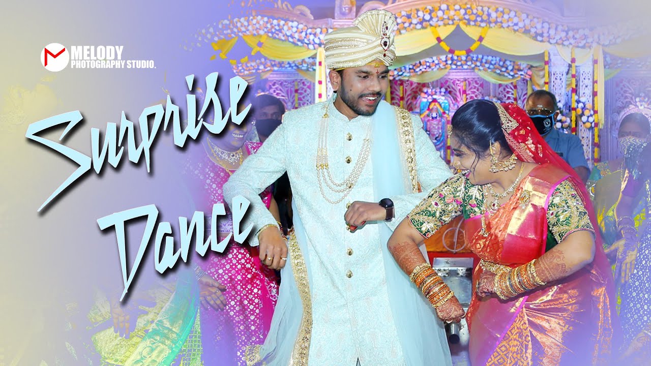 Surprise Dance by Telugu Bride | Ajith + Nikhitha | Melody Photography Studio | Khammam
