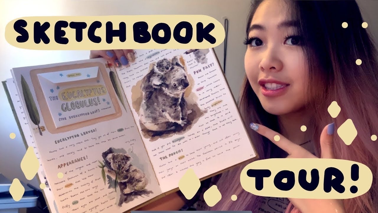 Sketchbook Tour | RISD Assignments | Tiffany Weng
