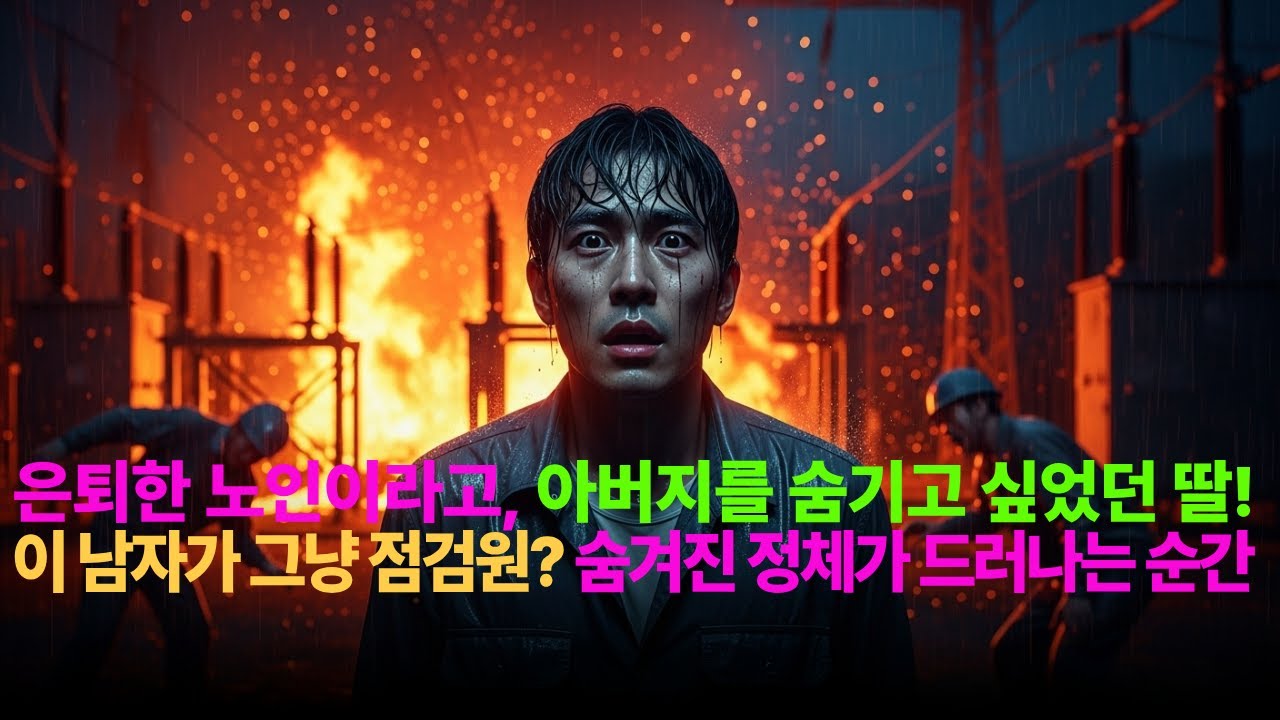 은퇴한 노인이라고 아버지를 숨기고 싶었던 딸, 이 남자 그냥 점검원? 숨겨진 정체가 드러나는 순간