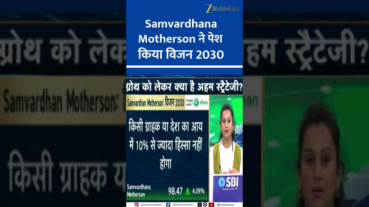 Samvardhana Motherson Unveils Vision 2030 | Growth Plans & Strategy