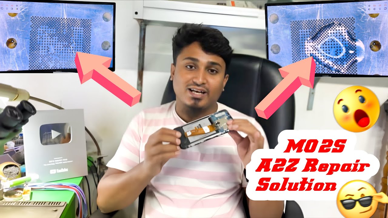 Samsung Phone Cpu Reballing A2Z Video | Best Mobile IC Repair in Bangladesh | bd ic master rony