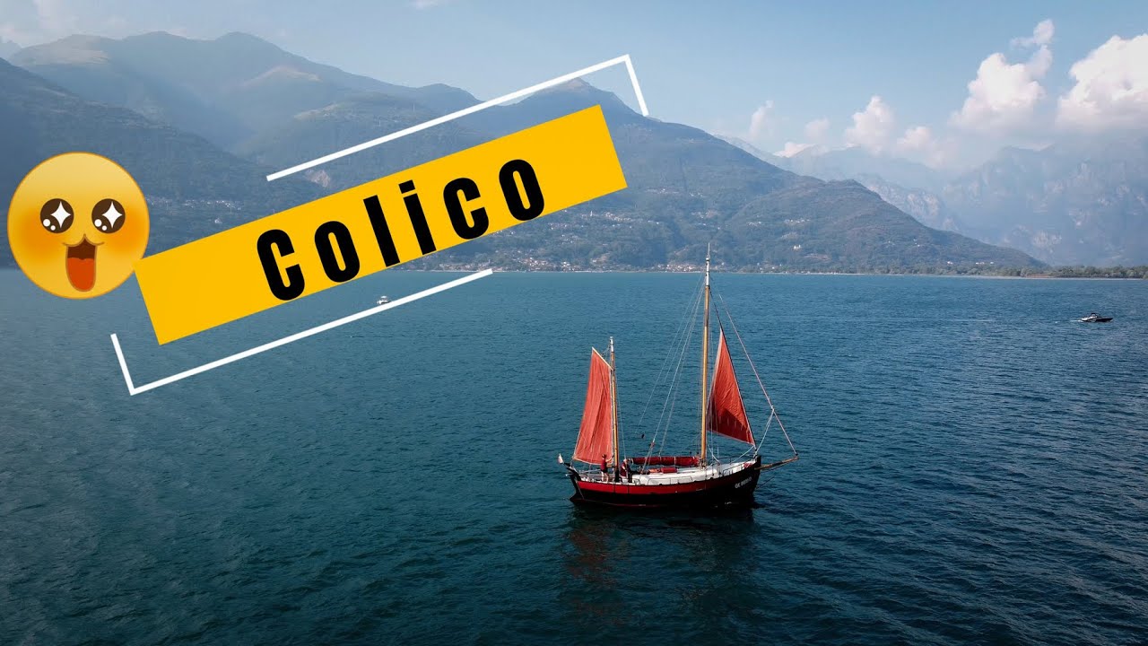 Colico seconda parte - Italia - Como Lake - 4k Drone