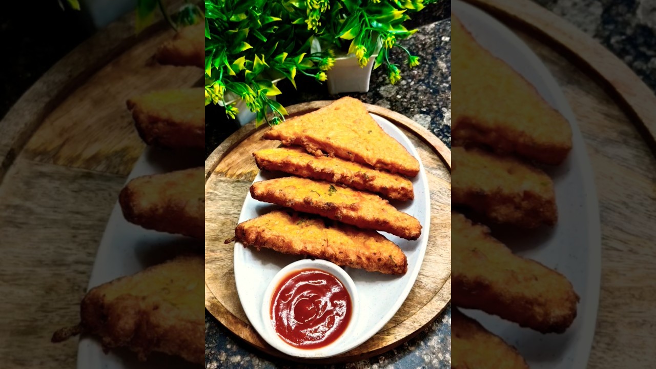 How to Make Egg Bread Pakoda Recipe 😋